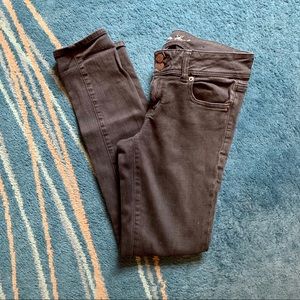 American Eagle Black Skinny Jeans ✨